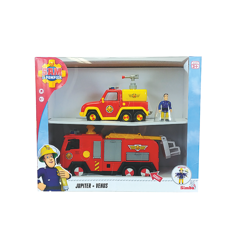 Sam Le Pompier Camion De Pompiers Jupiter Venus
